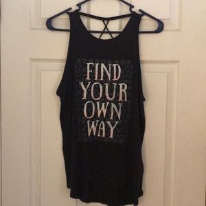 Workout tank top